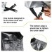 Xubox Bike Cover  All Season Waterproof Sun Bike Cover Oxford Dust & Anti-UV Outdoor Bicycle Protector with Safety Lock Hole for Mountain & Road Bikes  Small Motorcycles  Baby Strollers  Sliver - B075FQWCMB