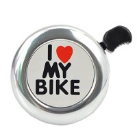 Aluminum Bicycle Bike Bell Ring Horn Accessories  Clear Sound and Loud Fits for Adults Youth Kids Mountain Road Bike Bell - B07CJPV4GM