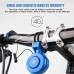 Aolvo Mini Electric Bike Horn Electronic Bicycle Bell 120db  Electric USB Rechargeable Cycling Horn  IP65 Waterproof Anti-dust Bicycle Horn 3 Sound Modes Ring for Mountain Bike/Road Bike/BMX/MTB - B07G84BDSS