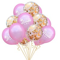 Chartsea Gold & Rose Gold & Champagne Gold Color Latex Party Balloons and 15Pcs 12 Inch Gold Confetti Balloons for Graduation Bachelorette Hawaii Wedding Birthday Party Decoration Supplies - B07FJNVKGY