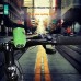 KEWAYO Bicycle Horn and Alarm  Cycling Bike Horn  Bicycle Alert Bells  Bike Ring  Loud Electric Siren ( Green ) - B01M7YZNEA