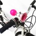 WINOMO Children's Bicycle Metal Air Horn Bell Flower Shaped Kids Bike Bicycle Cycling Bell Handlebar Ring Ringer Horn (Pink) - B07CCLYH8N