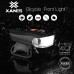 Auxllent Bike Headlight Smart Sensor Warning Light Waterproof Bicycle USB Torch Cycle Rechargeable Front Flashlight 5 Modes Night Riding 600LM with 2 LED - B07D6BQRYP