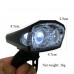 BoJia USB Rechargeable Water Resistant Super Bright LED Bike Headlight 3 Brightness Modes Bike Light Bicycle Light Cycling  Hiking  Climbing  Outdoor Activities - B06XW9HWXR