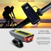 DARONGFENG Waterproof LED Cycling Light 5 Modes 120db Bicycle Bell Horn Solar/USB Rechargeable Power Bicycle Headlight Solar Power Bank for Charging in Cycling - B07CK1ZFPF