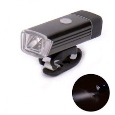 FidgetFidget Headlight Bike Bicycle Light Black USB Rechargeable LED 180LM - B07GLSMZQY