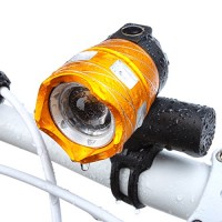 IBAWLY Bicycle USB Rechargeable Light Powerful CREE-XML-T6 Adjustable Focus Bike Headlight Waterproof Easy to Install for Mountain Road Cycling - B079GX7M5S