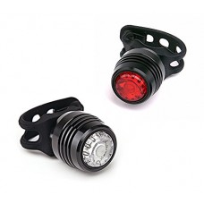 Mestart USB Ultra Bright Bike Light Set Bicycle Headlight and Taillight Portable Combination - B01JERSS9Y