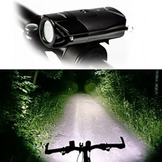 Super Bright L2 (T6 Upgrades) Bike Light USB Rechargeable Waterproof Bicycle Headlight - B01K6PCPN8