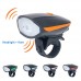 TOPCABIN Bike Headlight Taillight Combinations Light Super Bright Waterproof Bicycle Light USB Rechargeable With 120 DB Loud Horn 1200mah Lithium Battery 3 Light Mode Options - B06XXSQHQG