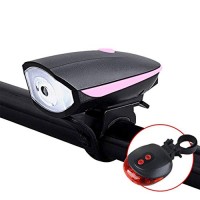 Zmsdt Headlight Built-in Battery 1200 MAh Speaker 3 Modes Bicycle Light Bicycle Accessories Riding Suit - B07GBYJXJV