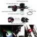ADAMITA USB Rechargeable LED Bicycle Light Front & Back 500 Lumens Waterproof Bicycle Headlight 5 Lighting Modes Free Tail Light Bike Light Easy To Install Safety - B07CKLVMH2