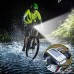 AVAWAY LED Solar Bike Headlight + Back Taillight  Solar Powered/USB Rechargeable Waterproof Bike Light Kit for Cycling Safety and Visibility - B01N6OX43L