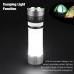 Amostik 900 Lumens Tactical Flashlight with Camping Lantern  USB Rechargeable 2600mA Power Bank for Mobile Charging- Bike Headlights and Taillight Set with Free Magic Scarf Included - B074252G1H