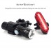 BIKEIN Bicycle Headlight & Tail Light - USB Rechargeable LED Light Set Combinations Cycling Bike Waterproof Safety Warning Flashlight - B07DQBGKY7
