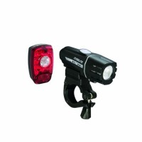 Cygolite Streak 280 Lumen Headlight/Hotshot SL 2W Tail Light USB Rechargeable Bicycle Light Set - B00E1NQ7KO