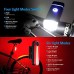 Daeou Bicycle Lights Bicycle Front Light USB Tail lamp Charging Front Light Warning Light Set Highlight 300 lumens - B07GPZMGQW