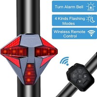 Daeou Bicycle Lights Tail Light Remote Control Turn taillight Warning Tail lamp Bicycle Accessory Equipment - B07GPQ4L4H