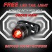 ThreeMay Bike Light Set Powerful Bright LED Front Lights Free Tail Light Easy to Install for Kids Men Women Road Cycling Safety Flashlight Bicycle Headlight - B07FKG8PVR