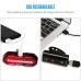 USB Direct Rechargeable Bike light Set BYBLIGHT LED Induction Waterproof Road Mountain Bicycle Headlight Front Light with Free Rear Back Tail Light - B075VPYW67