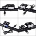 3pnshop 1 PCS USB Rechargeable Bike Light 8000 Lumens XM-L T6 LED Headlamp Cycling Headlight Bicycle Accessories +Battery Sets+Rear Light Black Color - B07GDC7DTD