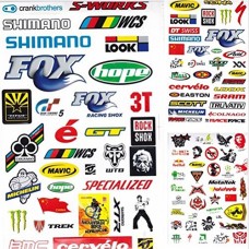Global tesco Bike Bicycle Motorcycle Sticker Bicycle Decals Waterproof PVC Stickers Motorcycle Accessories Car Styling (3 PCS) - B0175SZMG6