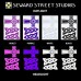 Reflective Decals Celtic Cross Set – Celtic Cross Safety Sticker Kit – Celtic Knotwork Reflector Stickers - Seward Street Studios - B075R2KLTK