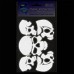 Seward Street Studios Reflective Decals Skull Set – Skulls Safety Sticker Kit – Skull Reflector Stickers - B0759W9QGT