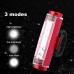T-best Aluminum Alloy USB Rechargeable COB Cycling Bike Bicycle Warning Tail Light - B07FYH43N2