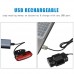 USB Rechargeable Bike Light Kit  Yuanli Waterproof  IPX-6 Super Bright 2400 Lumens Bike Headlight 120 Lumens Bicycle Tail Light  Easy To Install Safety Flashlight for Cycling Commuting Riding - B078R9D7MP