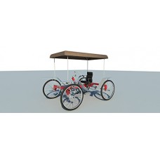 4 Wheel Bike Plans DIY Pedal Car Quad Cycle Rickshaw Pedicab Build Your Own - B07F1DSZZ5