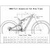 ICAN Carbon Full Suspension fat bike Frame SN04 16inch - B07FFWT3GS