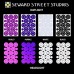 Seward Street Studios Reflective Decals Circles and Dots Set – Dots Safety Sticker Kit – Dot Reflector Stickers - B07883YK5C