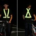 Unisex Outdoor Cycling Safety Vest Bike Ribbon Bicycle Light Reflecting Elastic Harness for Night Riding Running Jogging - B07FJ75C7B