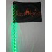 4'  5'  6' WRAPPED L.E.D. RGBW SAFETY FLAG WHIP 20 COLORS OVER 30 MODES+ REMOTE RZR CAN-AM TWISTED SPIRAL WHIPS - B078WH5J65