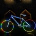 Anshinto Bike Reflective Stickers  Bicycle Reflector Security Wheel Rim Decal Tape - B075K72VNW