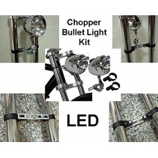 Bullet Light Kit for Chopper Bicycle Fork - B015YG4J3S