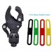COOLWHEEL Universal Bicycle Bike Light Mount Holder Bracket and Bicycle Mount Silicone Band Flashlight/Phone Tie Ribbon  For LED Light Flashlight Torch Lamp Mount Clamp Stand Holder - B07DB6KMBD