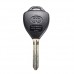 CoCocina 4 Button Remote Key Shell for Toyota Carola Fe 2008-2012 Uncut Blade - B07F712XJD