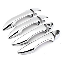 CoCocina Chrome Car Side Door Handle Catch Covers for 2014-2016 TOYOTA Corolla - B07F5KCYBM