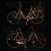 Reflective bike stickers "SafeRAD" for road safety - BLUE - B00ZUDHKXW