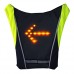 Shantan LED Wireless Safety Turn Signal Light Vest Guiding Light Reflective Luminous Safety Warning Direction for Safety Night Cycling/Running/Walking - B07C4YTZM3