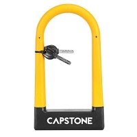 Capstone Rubberized U-Lock With Key  Large - B0741BJGHG