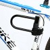 Fange Bike U-lock 0.5'' Bicycle Alloy Steel Security U Lock and 3.8ft Steel Flex Cable Lock - B07FL23FC2
