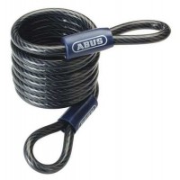 ABUS 1850/185 Cobra Steel Cable  5/16-Inch Dia and 6-Feet Length - B009S5YGHG