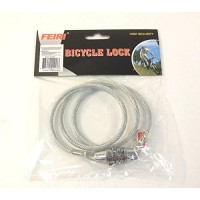 Feiri Bicycle Lock ~ Combination lock attached - High security - B0097M83P6