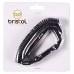 Heavy Duty Black Combination Lock Cable | Best Security PIN Locking Chain Secures Your Motocycle Gear  Bike Helmet  Jacket  Cabinets & Luggage | Waterproof Self-Coiling Masterlock With Rubber Sleeve - B072554PJF