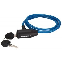 Huffy Bicycles 00233LK Bicycle Lock  Cable  Blue Translucent - B07D6WRZHM