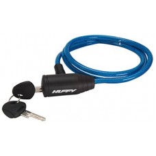 Huffy Bicycles 00233LK Bicycle Lock  Cable  Blue Translucent - B07D6WRZHM