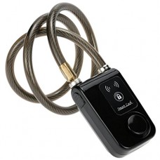 duoyouduo Bluetooth Chain Smart Lock Anti Theft Alarm Keyless Phone APP Control - B07G349X52